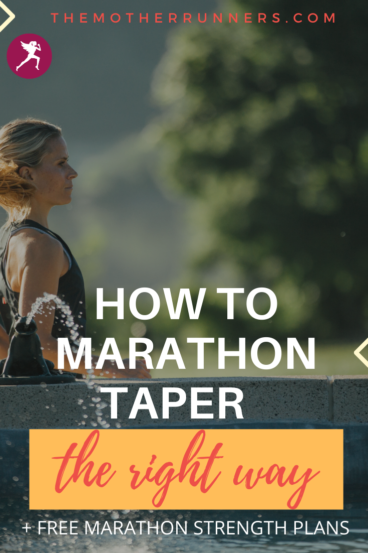 how to taper for a marathon pin