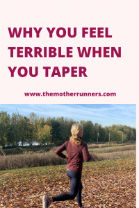 Why you feel terrible when you taper