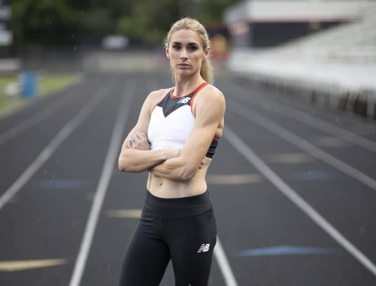 Sarah Brown, ex-pro runner for New Balance