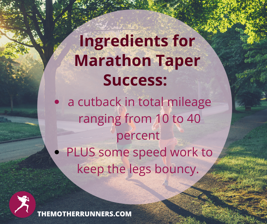 How Do You Taper for a Marathon? The Mother Runners