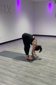 Forward Fold with a Twist