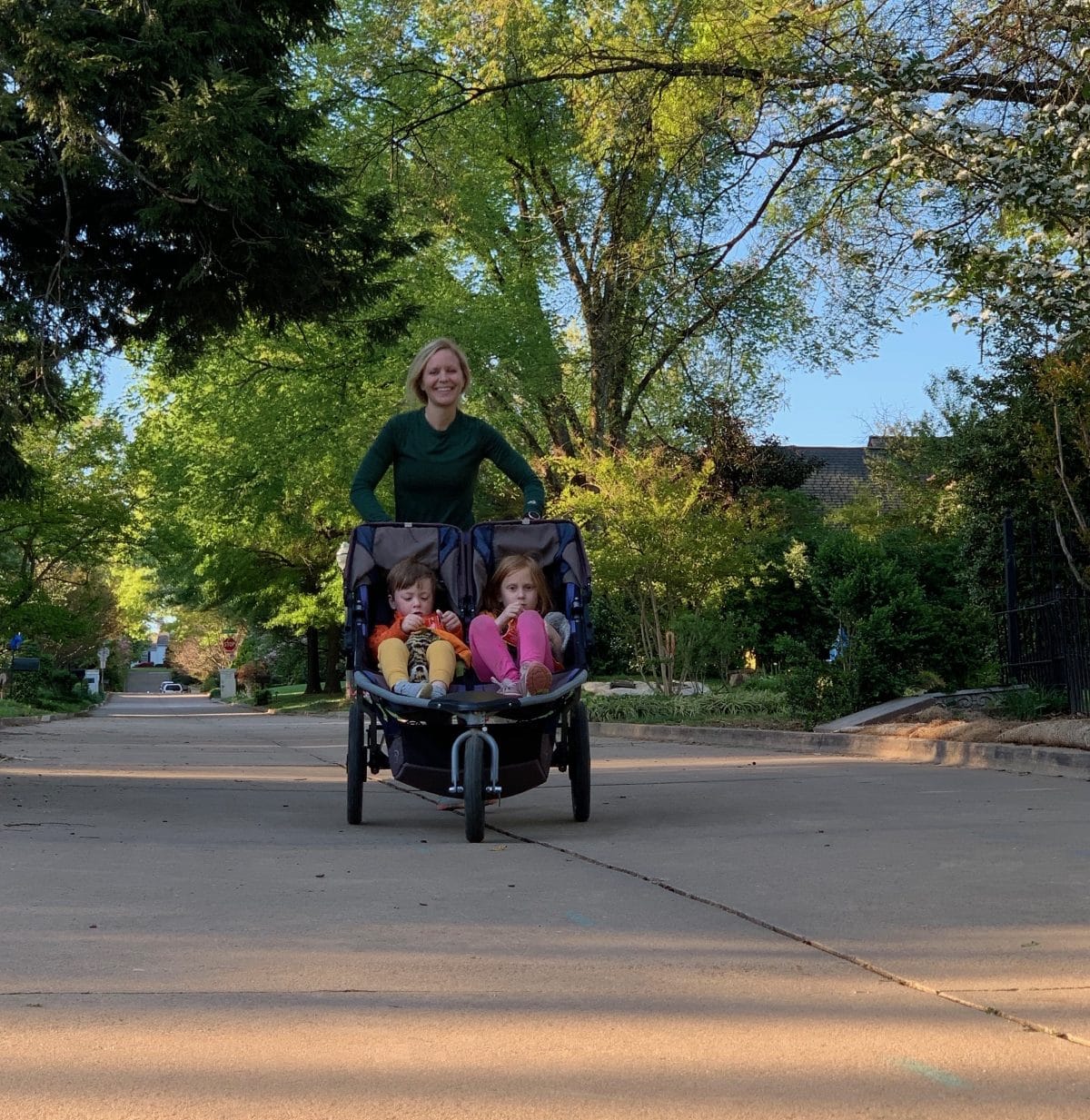 Stroller running in a COVID-19 World