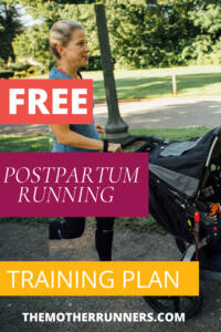 free postpartum running plan