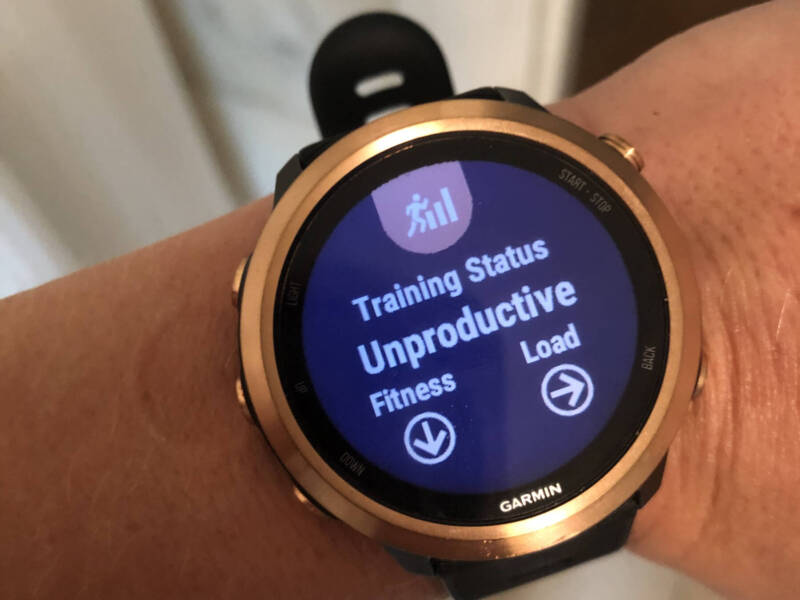 Garmin-unproductive-status