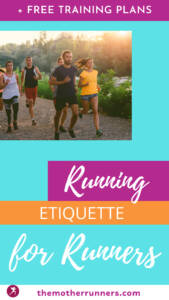 running etiquette