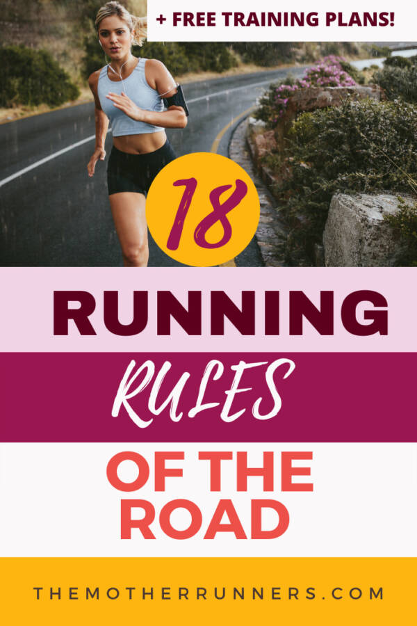 Running Etiquette 18 Running Rules of the Road for Runners The