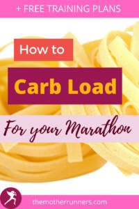 How to carb load for your marathon