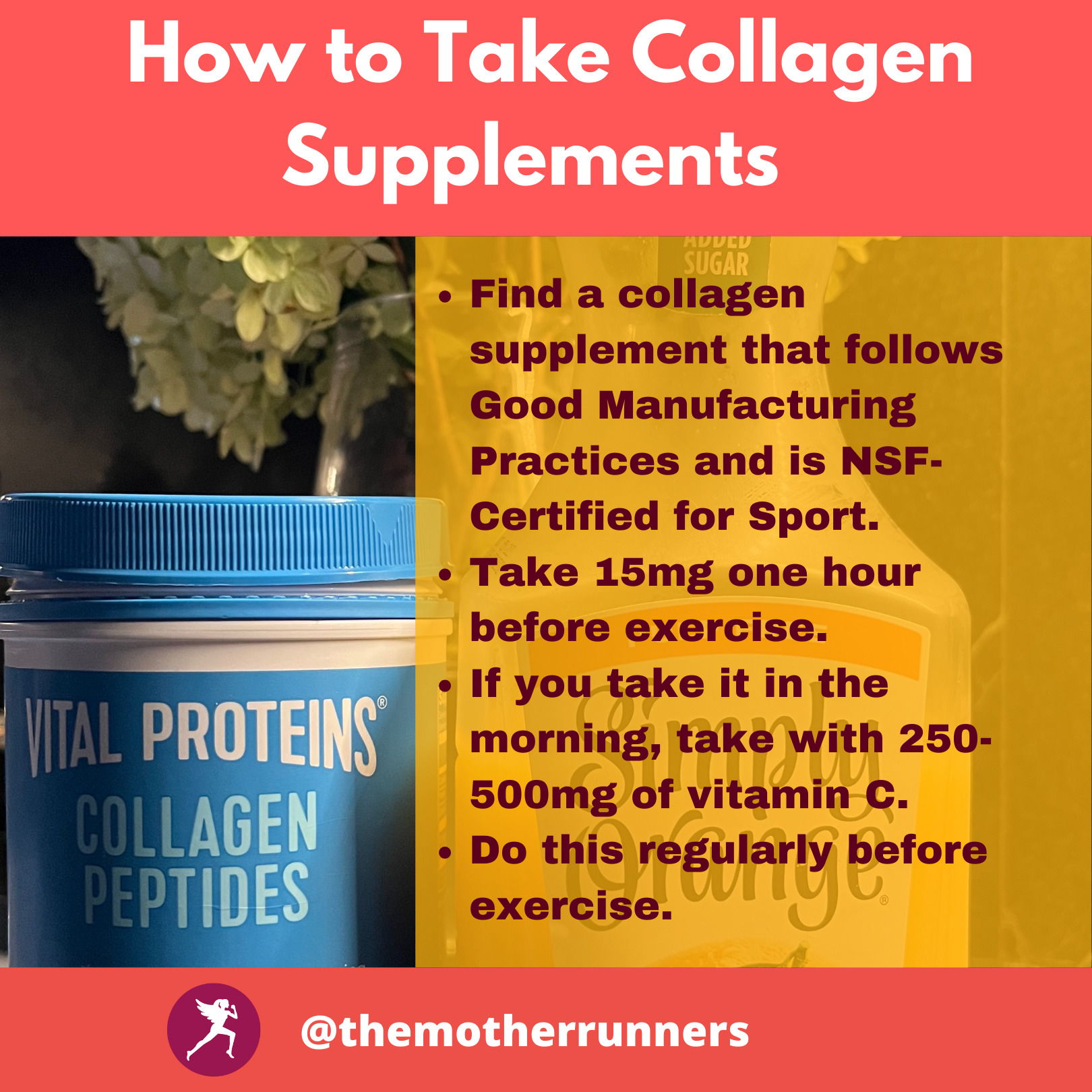 Collagen Supplements for Runners Can Taking Collagen Prevent Injuries