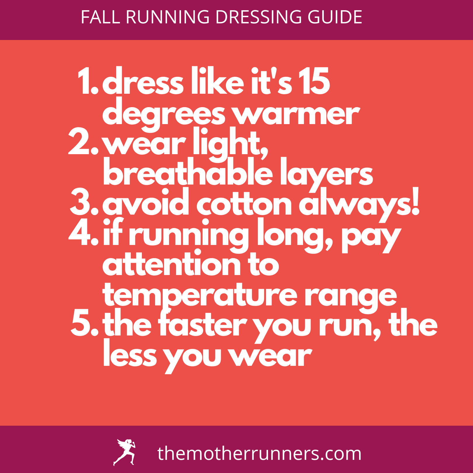 How Should I Dress for Running in Fall? The Mother Runners