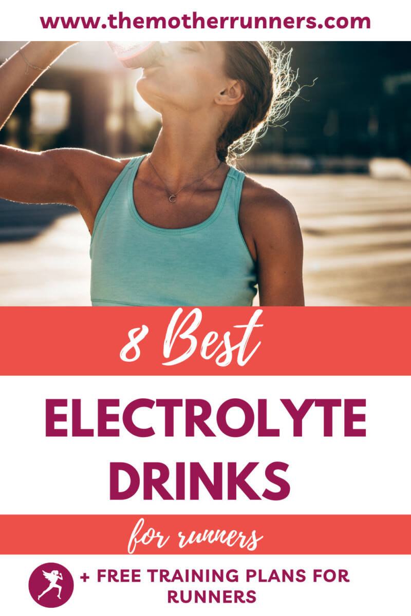 sports drinks for runners pin