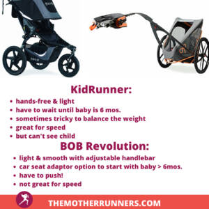 Difference between bob revolution flex 2.0 and top 3.0