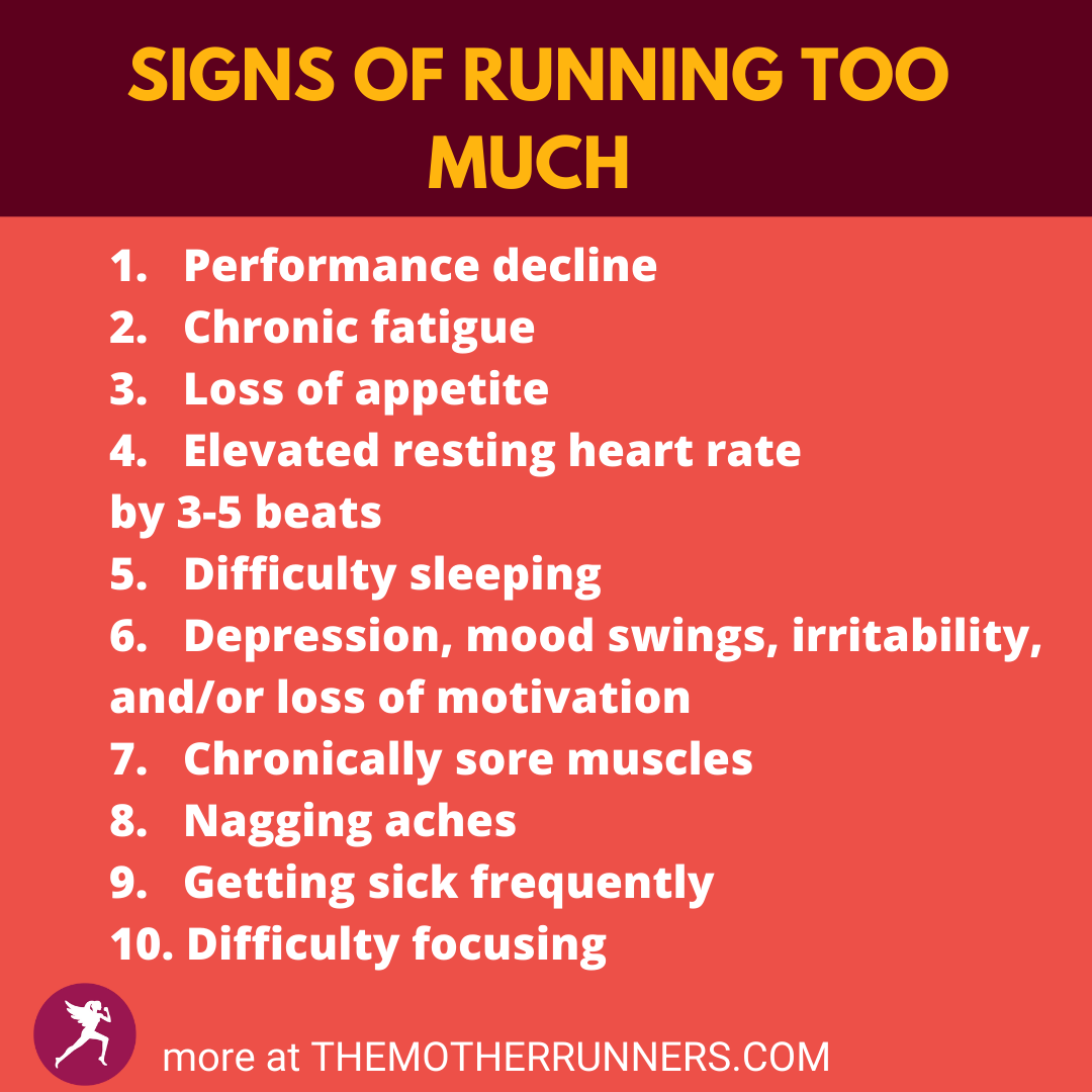 How Can I Tell if I’m Running Too Much? The Mother Runners