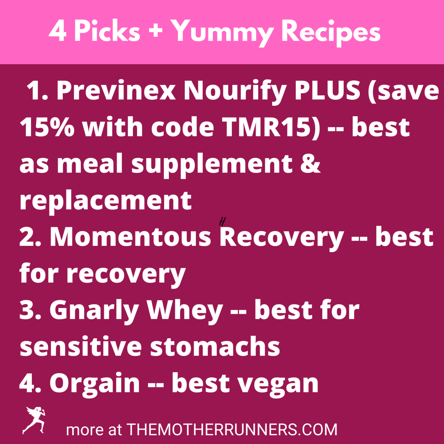 What’s the Best Protein Powder for Runners? (4 Top Picks + 4 Recipes) The Mother Runners