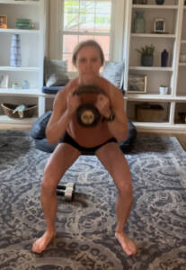 front goblet squat