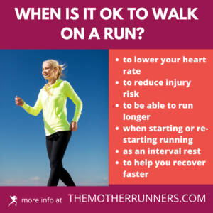 walking benefits for runners graphic