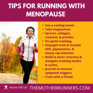 menopause and running benefits list