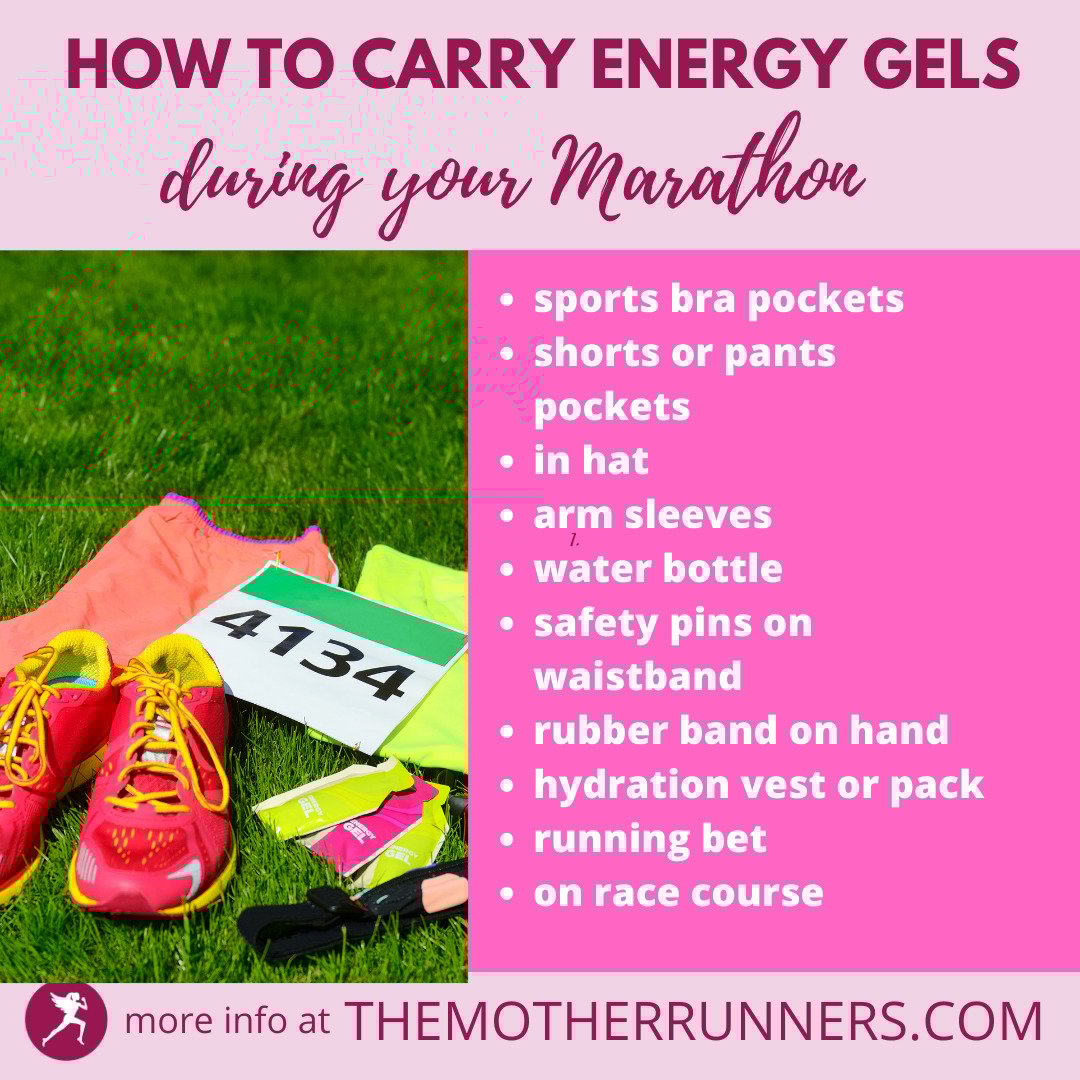 How to Carry Energy Gels During a Marathon The Mother Runners