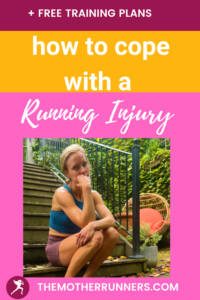 coping with running injury pin
