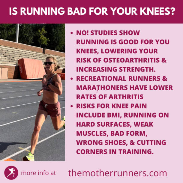 Is Running Bad for Your Knees? The Mother Runners