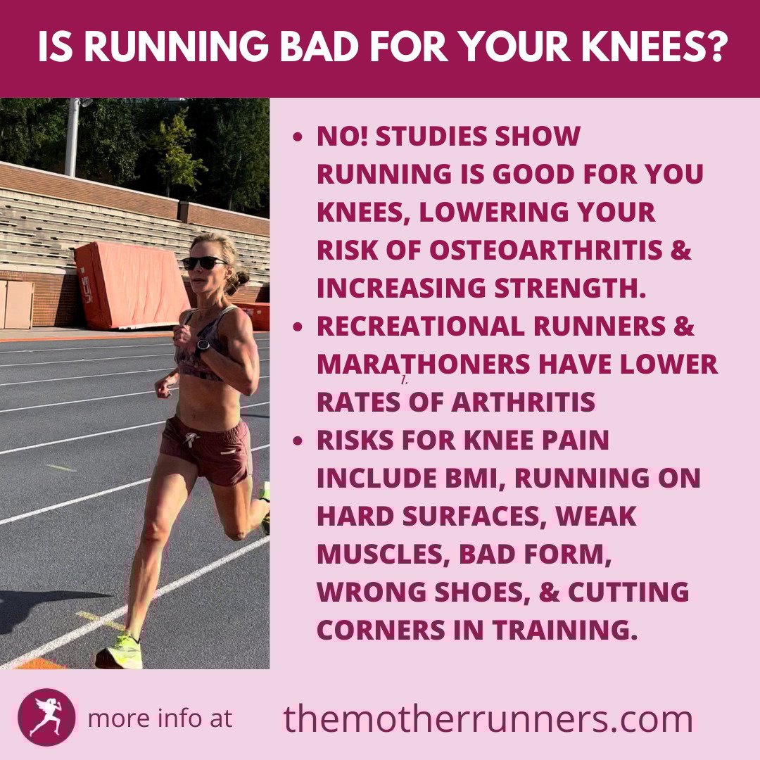 Is Running Bad for Your Knees? The Mother Runners