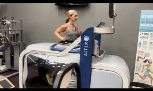 Whitney Heins on alter G