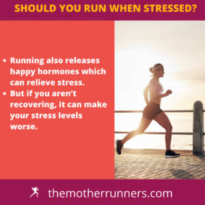 running and stress